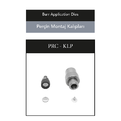 Burr application dies for press machines - 1
