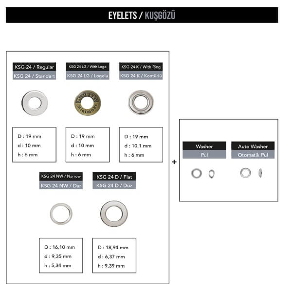 Eyelet, KSG 24 - 1
