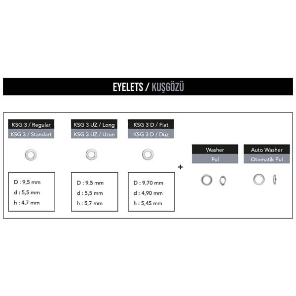 Eyelet, KSG 3 - 1