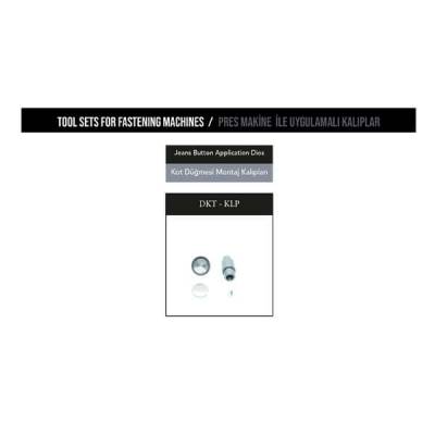 Jeans button application dies for press machines - 1